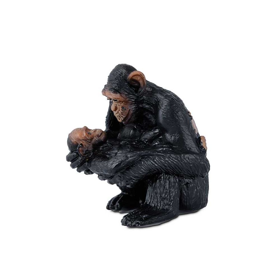 Juguetes Comansi | Figura Mam Y Beb Chimpanc / Little Wild