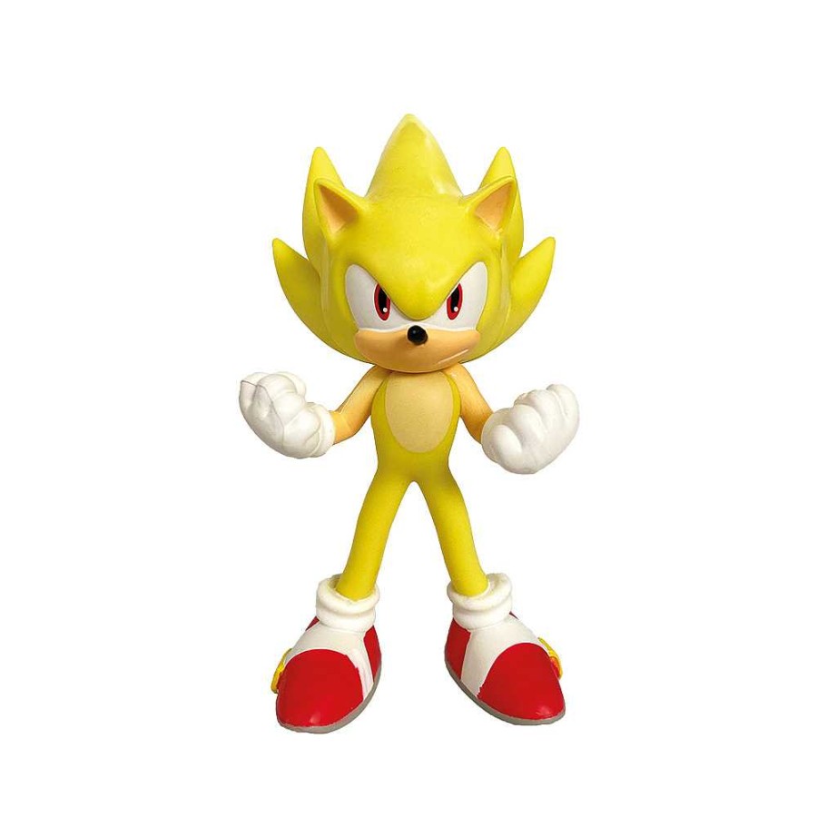 Figuras Comansi Figuras Sonic | Set De Figuras Super Sonic The Hedgehog