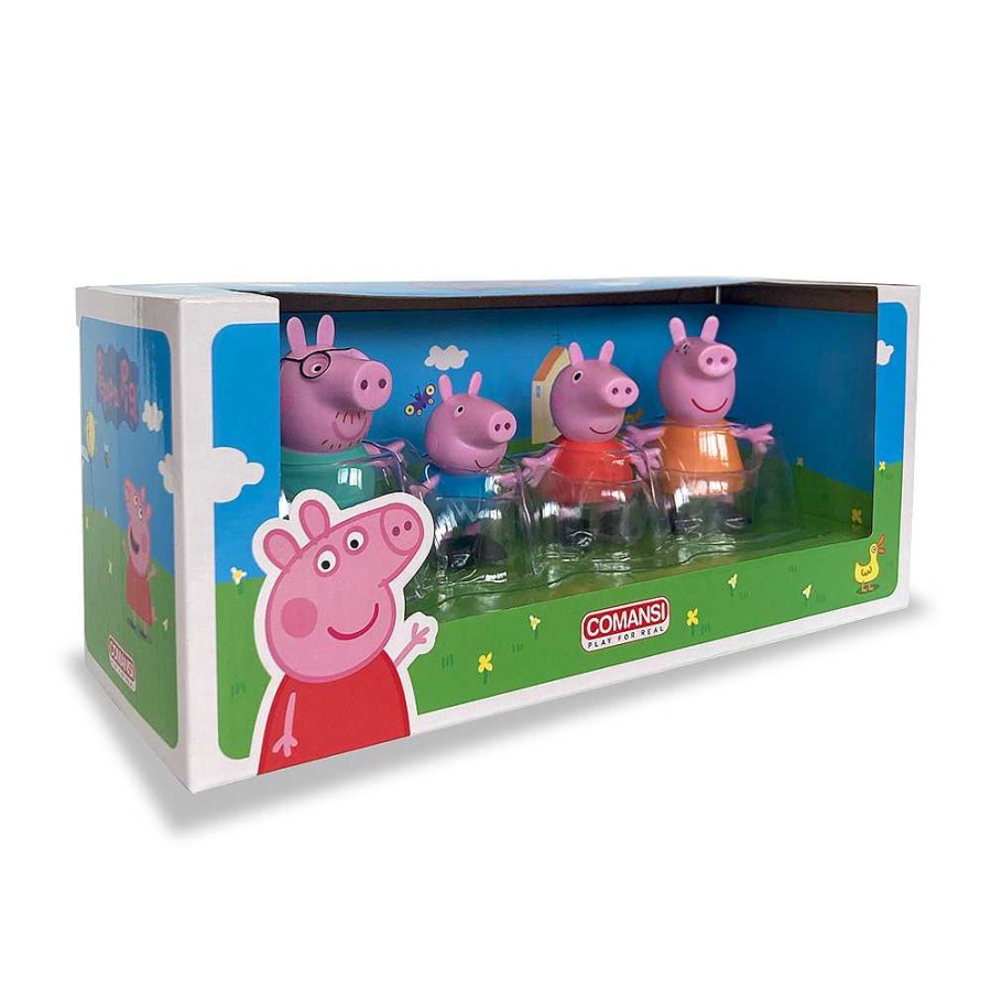 Figuras Comansi Figuras Peppa Pig | Set Familia Peppa Pig