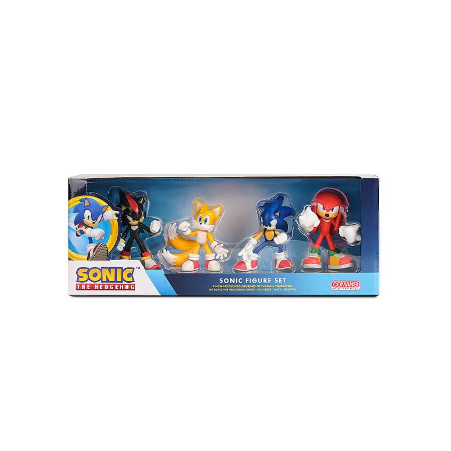 Figuras Comansi Figuras Sonic | Set De Figuras Sonic The Hedgehog