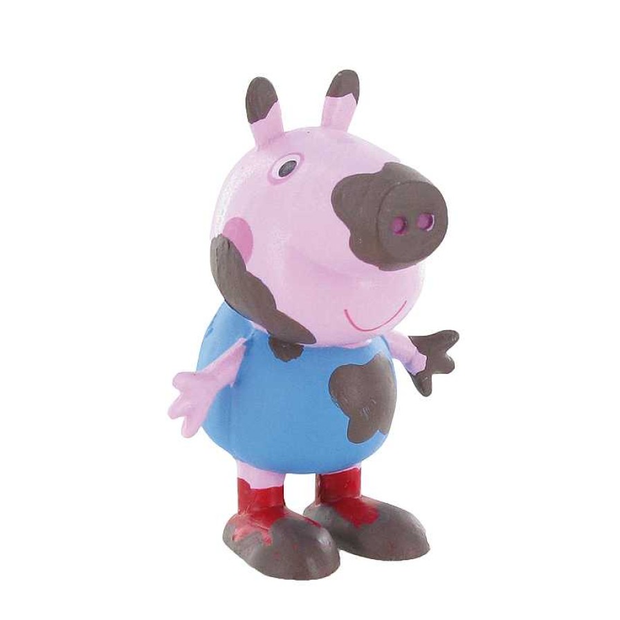 Figuras Comansi Figuras Peppa Pig | Figura George Pig Con Barro / Peppa Pig